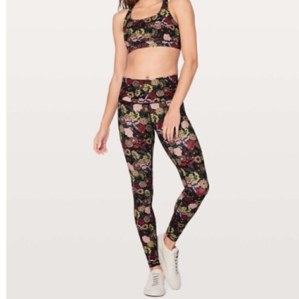 Lululemon Wunder Under Hi-Rise Tight 28" Fluorolace Multi